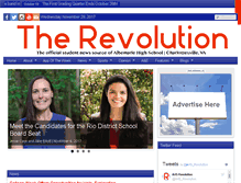 Tablet Screenshot of ahsrevolution.org